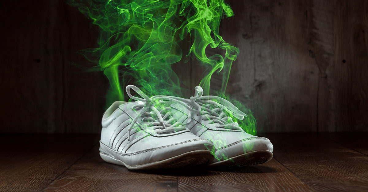 how to get rid of the smell out of your shoes