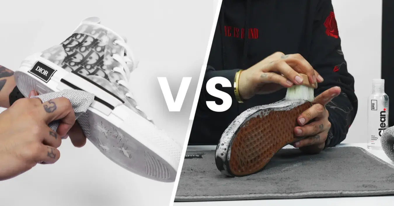 Dry Cleaning Shoes vs. Wet Cleaning Shoes