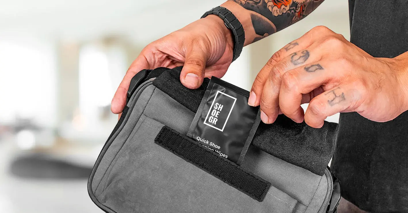 Why Shoe Cleaning Wipes are Best for Travel