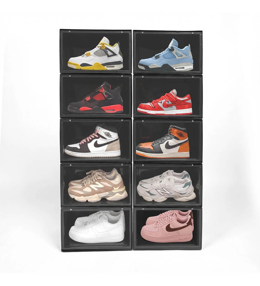 Sneaker Storage Crates (Black)