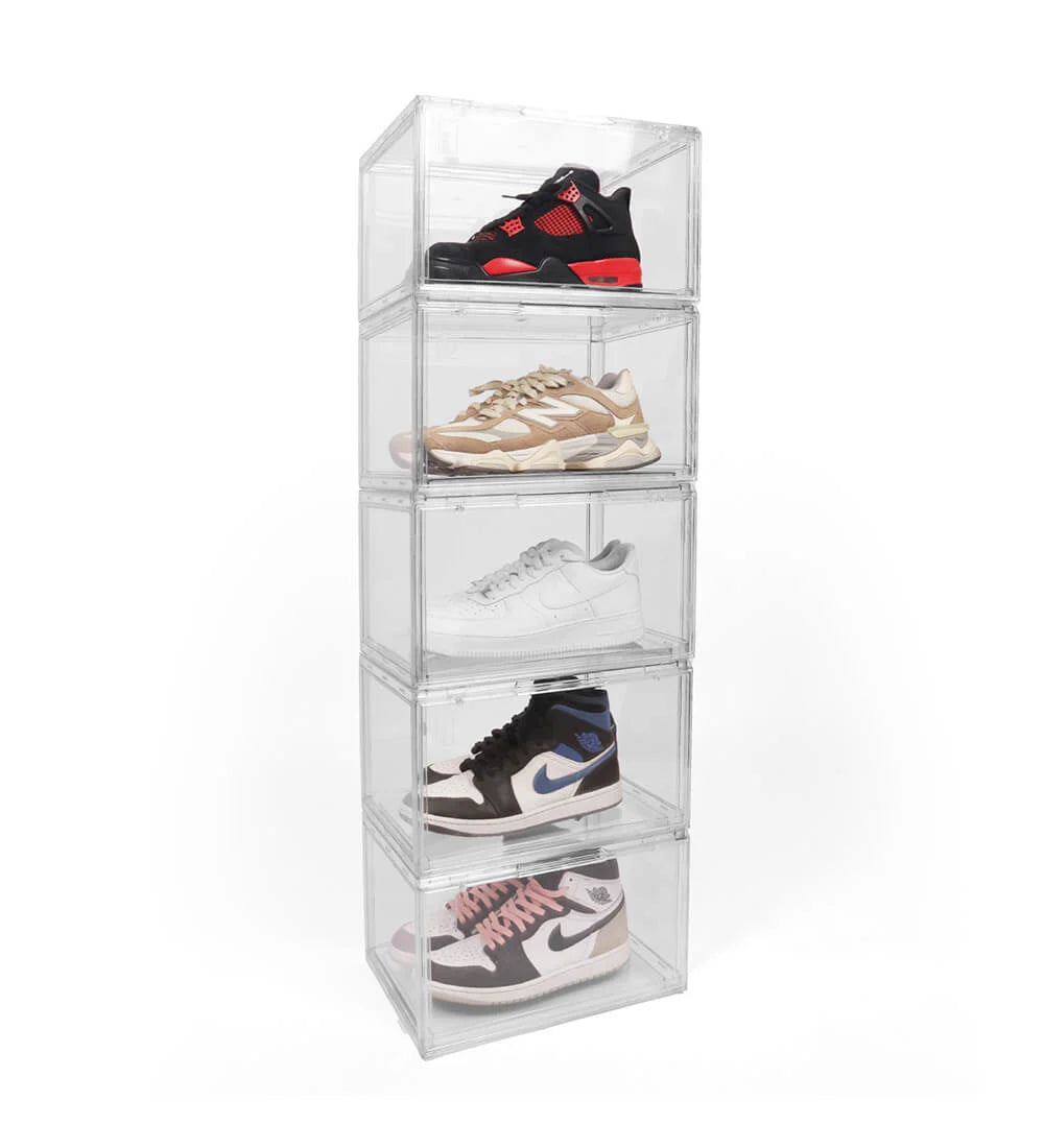 Sneaker Storage Crates (Clear)