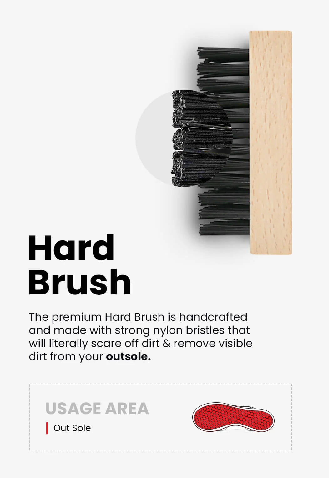 hard shoe brush