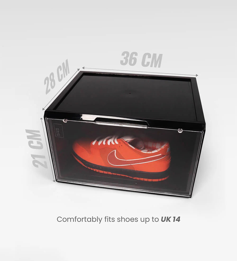 Sneaker Storage Crates (Black)