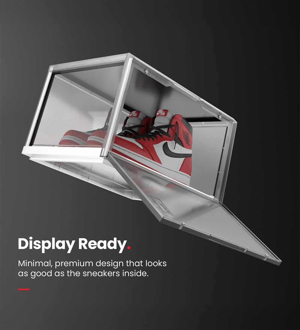 Sneaker Storage Crates (Clear)