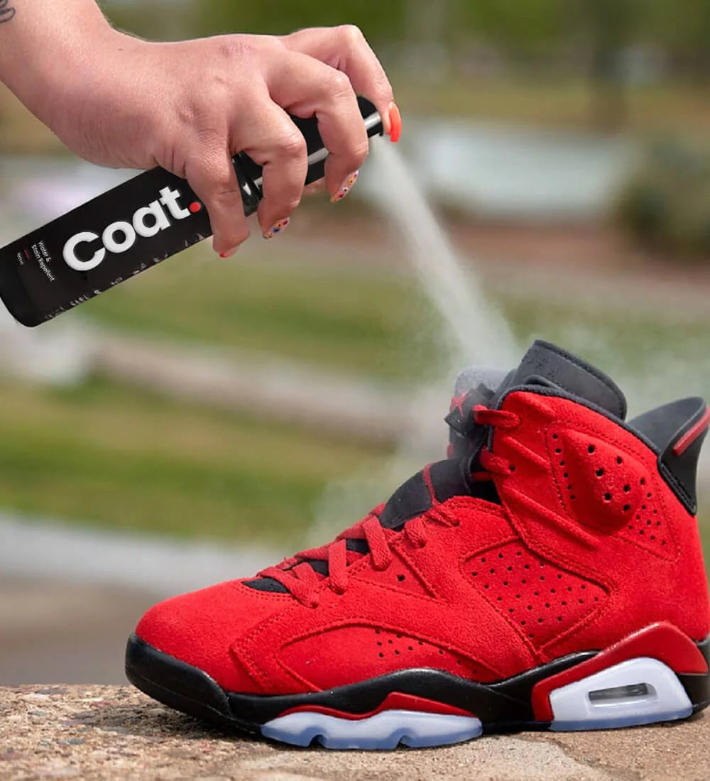 Protecting shoes with SHOEGR Coat