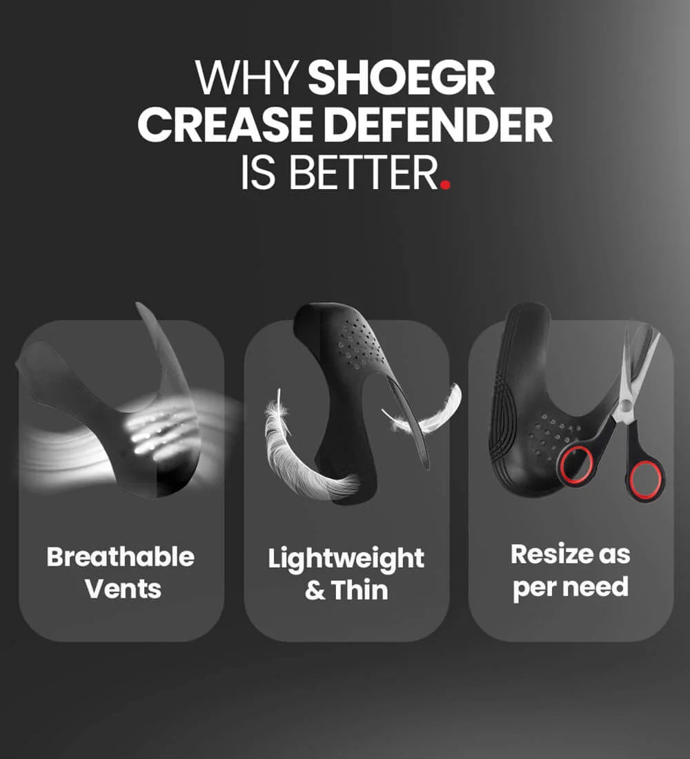 Reasons why SHOEGR crease defenders are the best for your sneakers