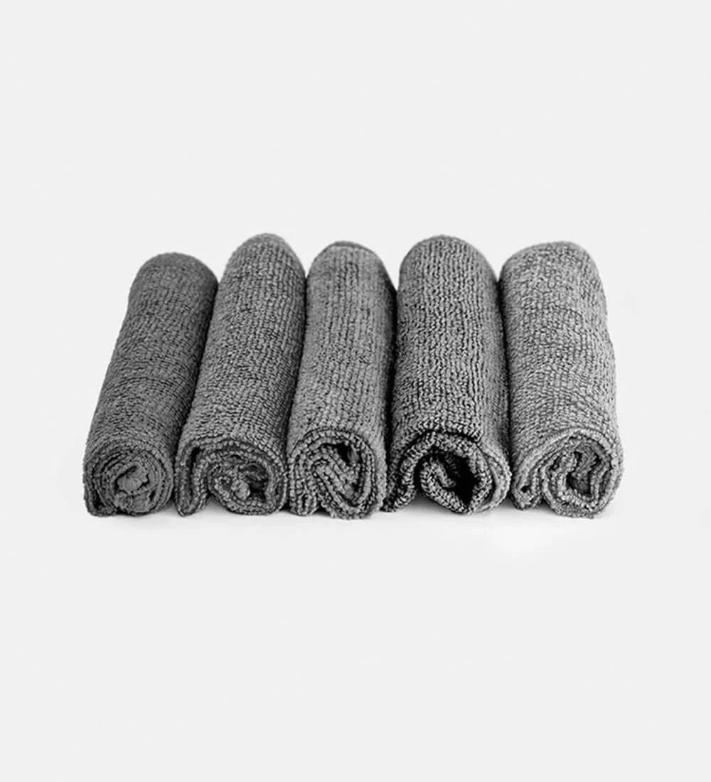 SHOEGR microfiber towels for sneaker cleaning and drying (set of 5)