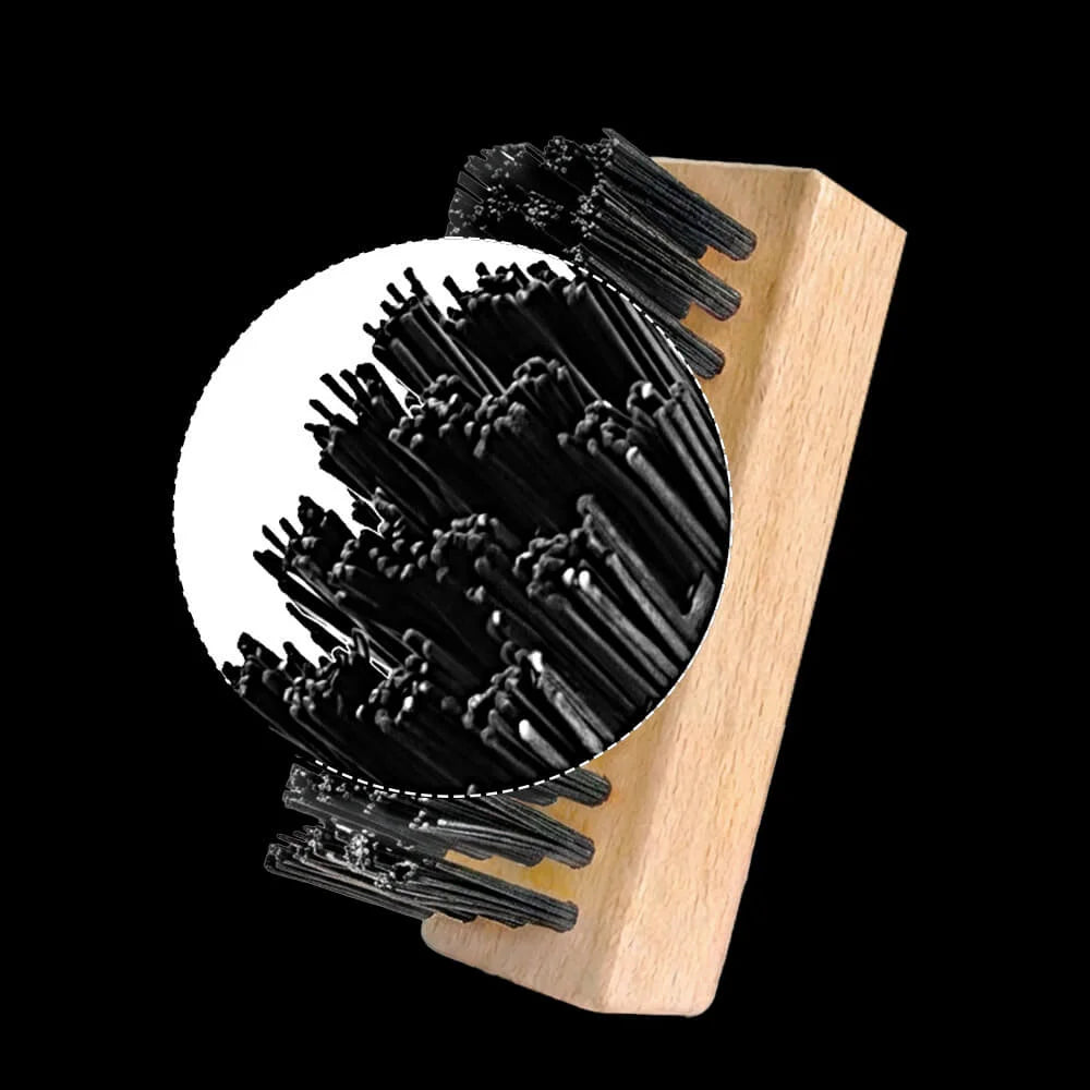 SHOEGR Hard Shoe Cleaning Brush with Stiff 2.4 cm PP Bristles for Cleaning Tough Outsoles