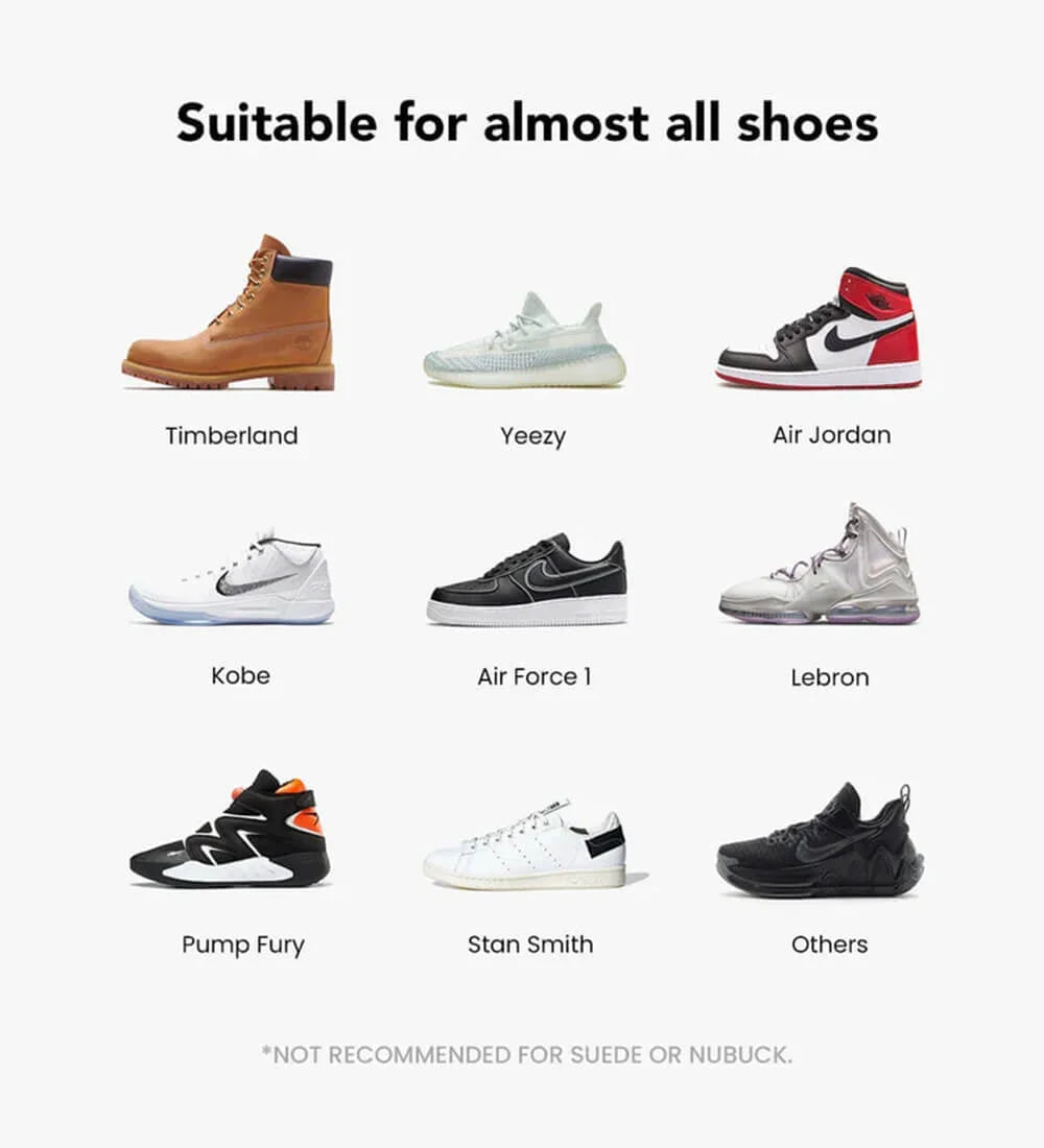 Sneaker wipes can clean Timberland, Yeezy, Air Jordan, Lebron and others