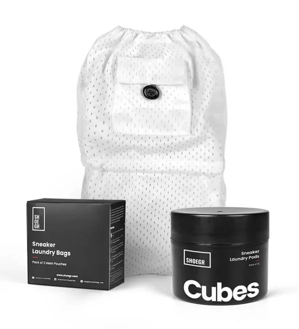 SHOEGR Shoe Laundry Kit Including Shoe Laundry Bags and Laundry Cubes