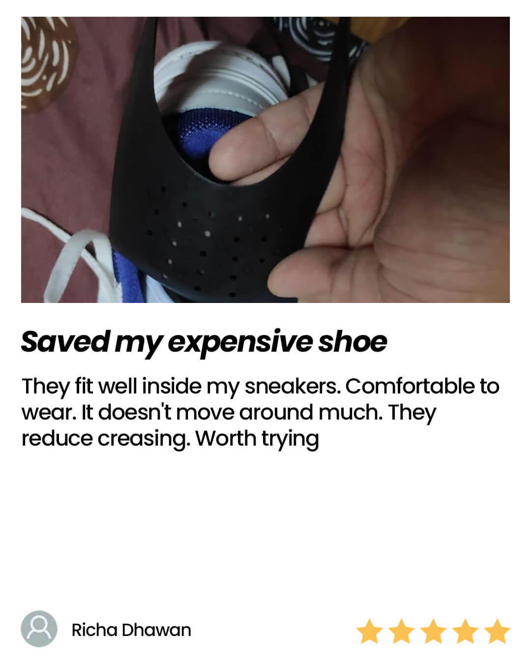 review shoegr crease defender