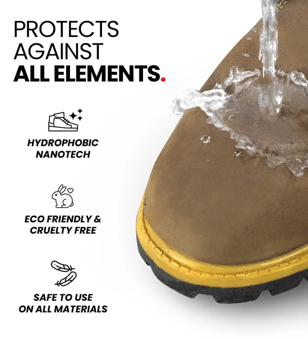 Shoe Protection by SHOEGR Coat Water-Repellent Spray