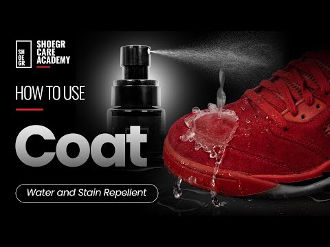 How to use coat water and stain repellent
