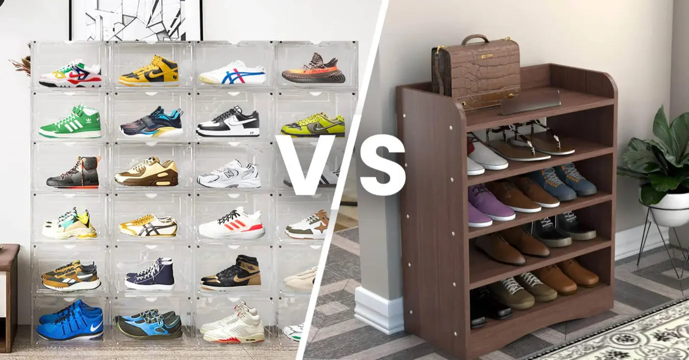 Shoe Crates vs Shoe Racks