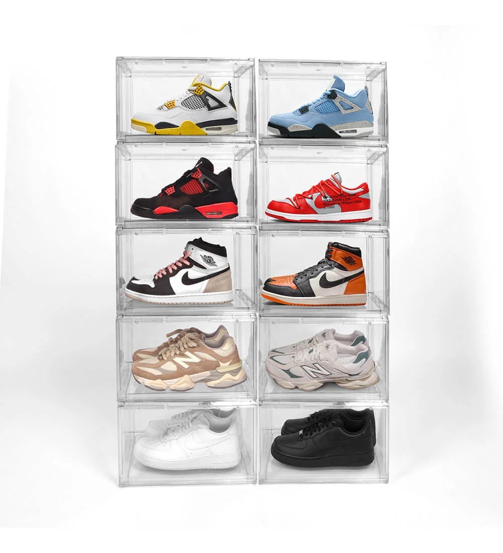 Sneaker Storage Crates (Clear)