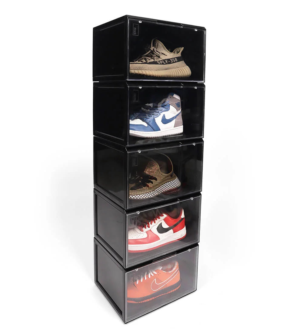 Sneaker Storage Crates (Black)
