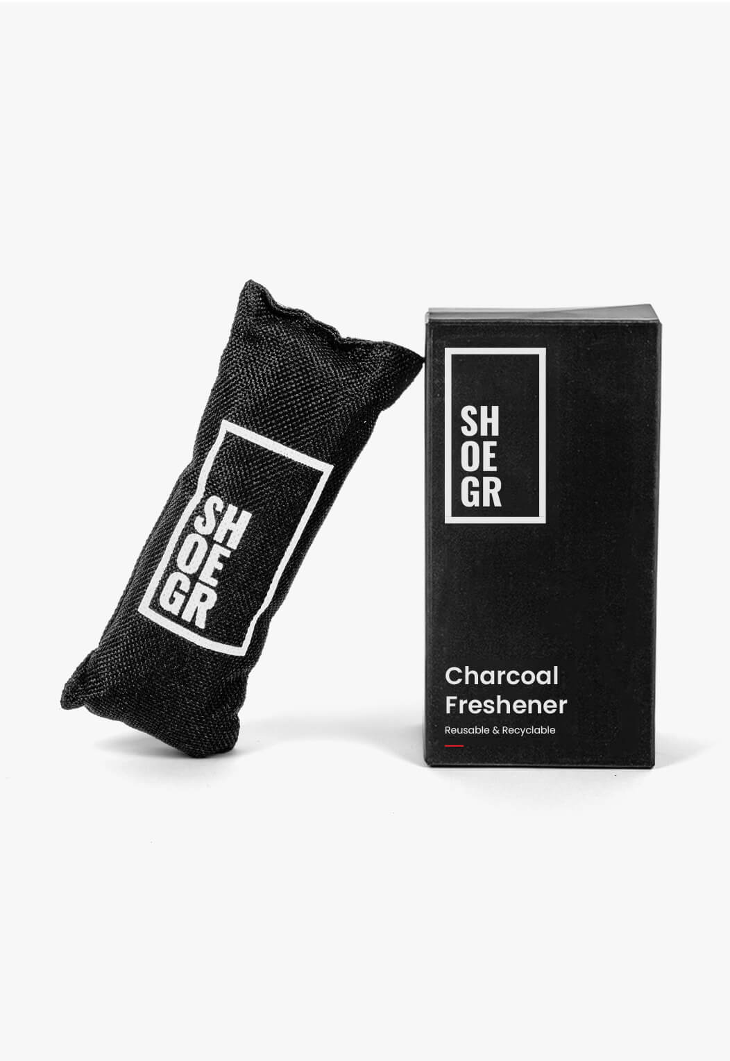SHOEGR Charcoal Shoe Freshener deodorizer deodorant bamboo odor odour non-toxic reusable environmentally friendly fresh shoes healthy feet removes smell