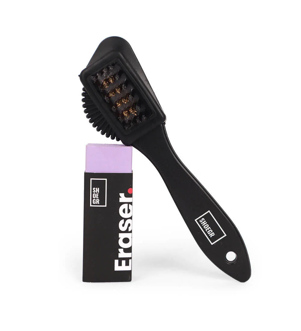 Buy Suede Brush & Eraser cleaning kit online from SHOEGR
