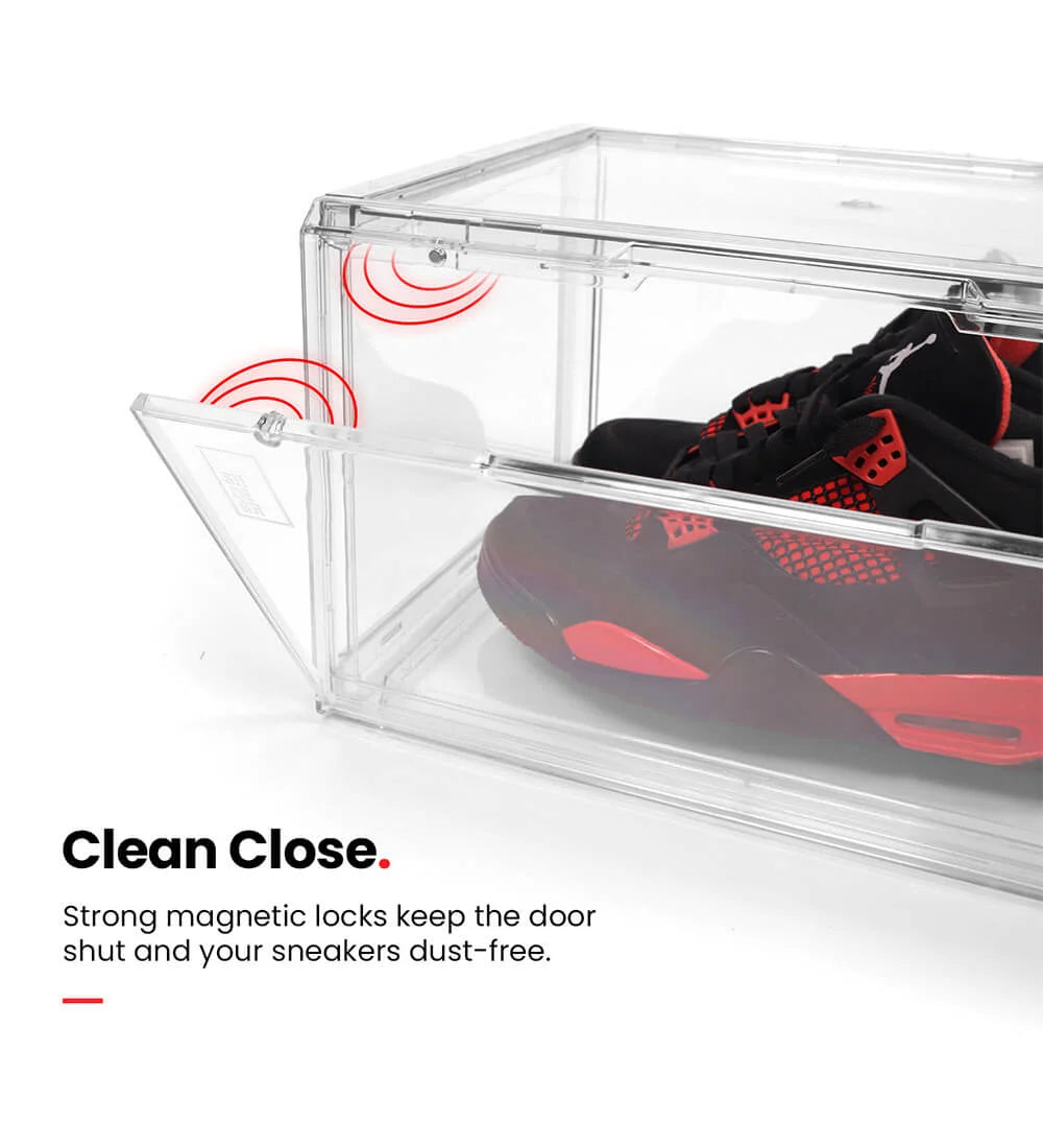Sneaker Storage Crates (Clear)