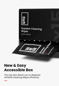 shoe cleaning wipes wipe easy to carry box  for sneakers shoegr top india