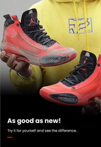 clean dirty shoe cleaning sneakers solution