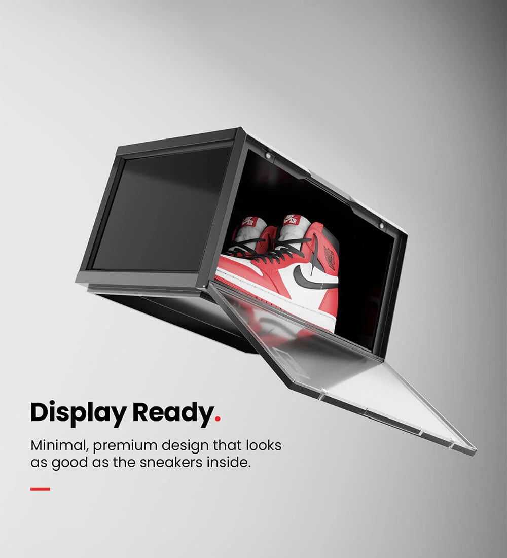 Sneaker Storage Crates (Black)