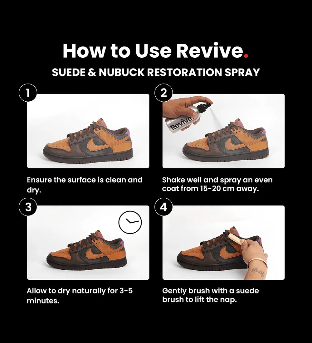 SHOEGR Revive - Suede & Nubuck Restoration Spray