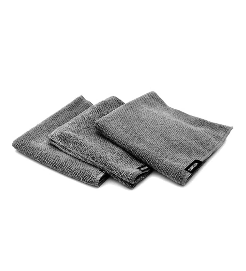 SHOEGR Microfiber Towels for Sneaker Cleaning and Drying (set of 3)
