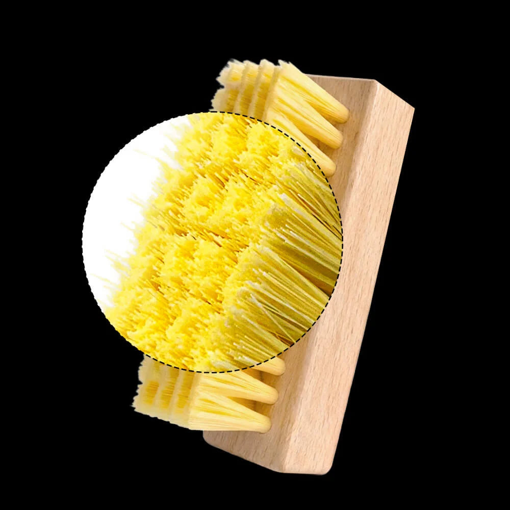 SHOEGR Soft Shoe Cleaning Brush with Soft 2.4 cm PP Bristles