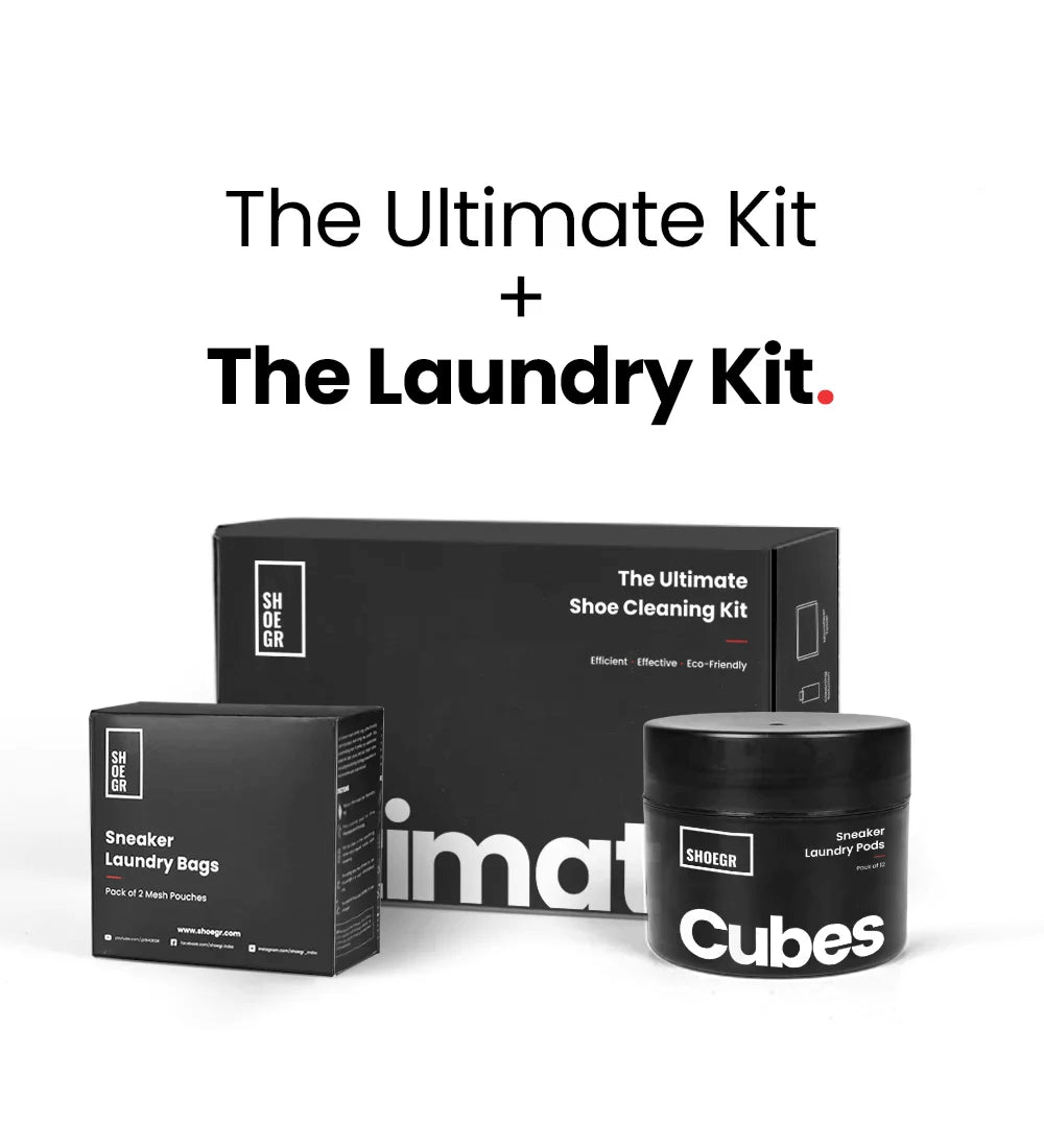 Ultimate Shoe Cleaning Kit + Shoe Laundry Kit