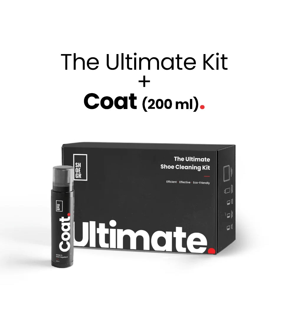 Ultimate Shoe Cleaning Kit + Coat - Water & Stain Repellent (200ml)