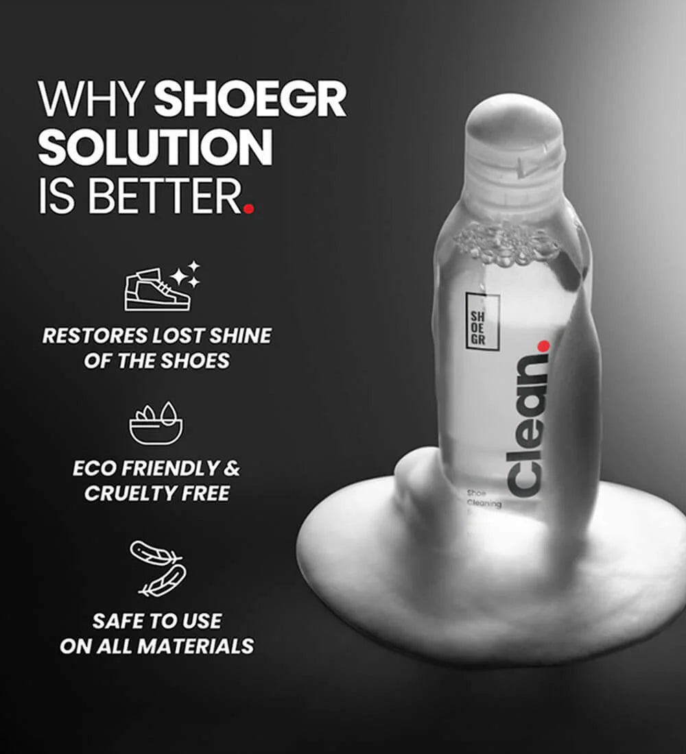 SHOEGR Standard Shoe Cleaning Kit & Fresh Shoe Deodorizer Combo