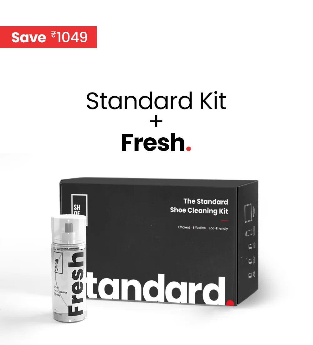 Standard Shoe Cleaning Kit + Fresh: Shoe Deodrizer
