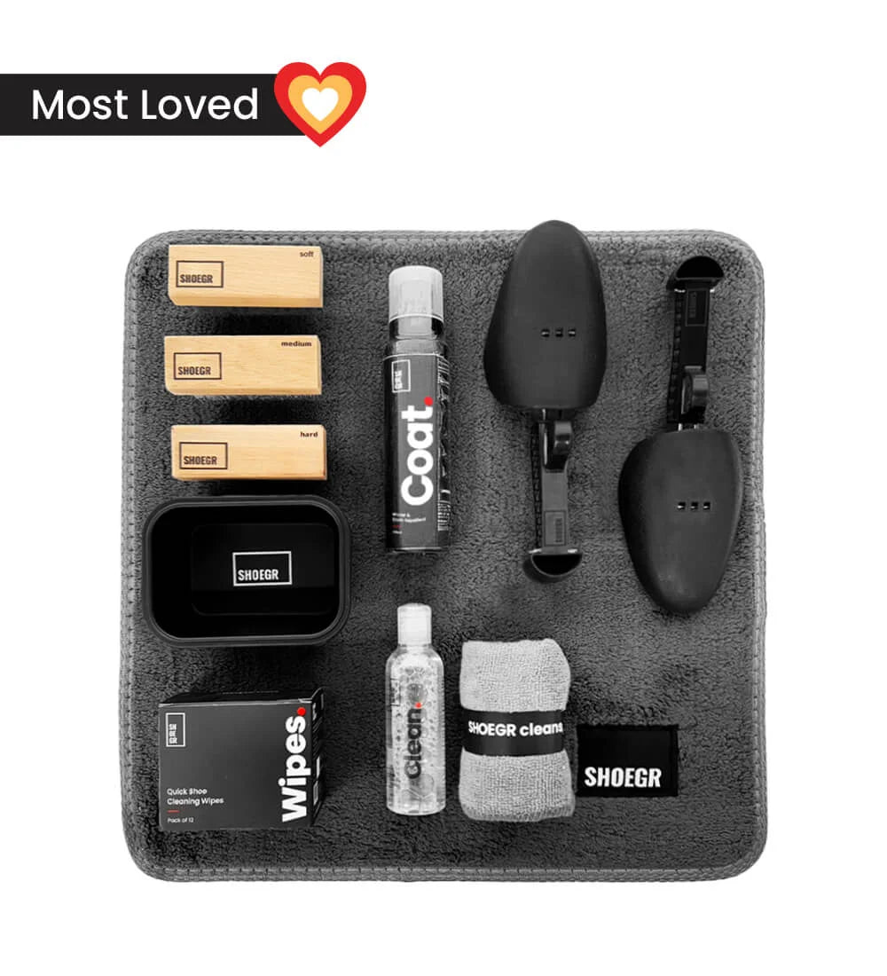 The Supreme Kit SHOEGR's Most Loved Shoe Cleaning Kit for sneakerheads