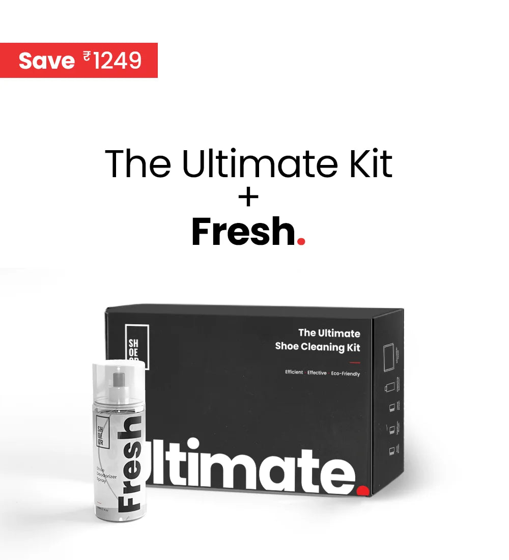 Ultimate Shoe Cleaning Kit + Fresh - Shoe Deodrizer