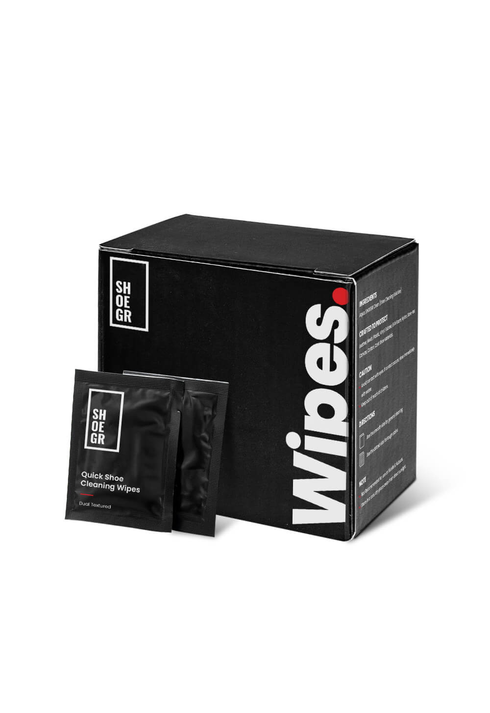 SHOEGR Cleaning Wipes for Shoes and Sneakers